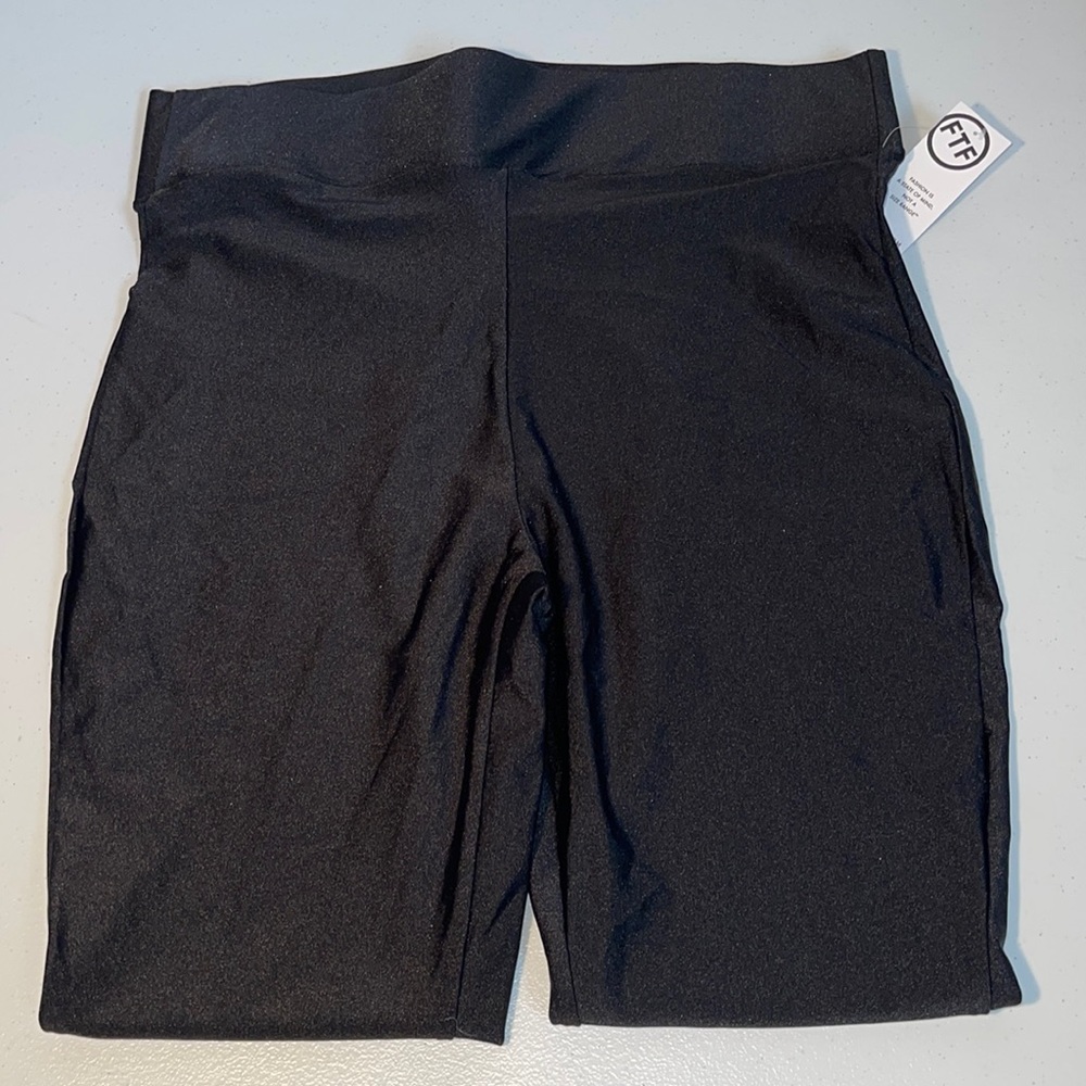 Fashion to figure black hi shine leggings - Picture 5 of 12